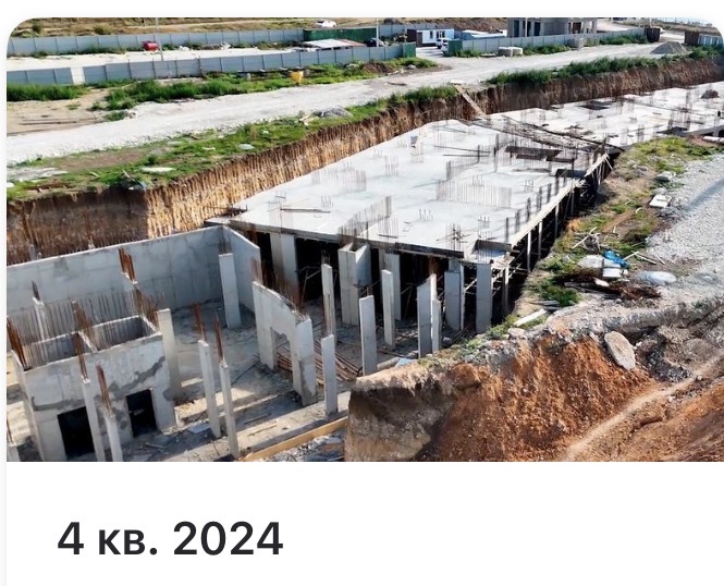 Ход строительства, 4 квартал 2024